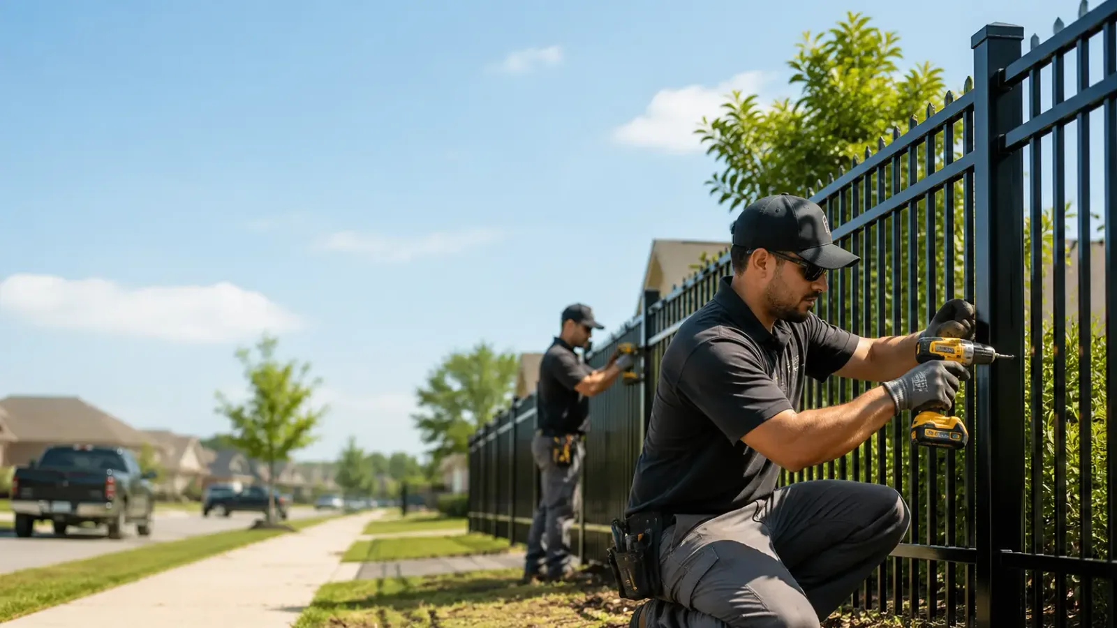 Metal Fence Installation in Mineral, VA